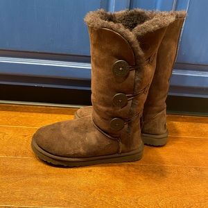 UGG Bailey button boots.